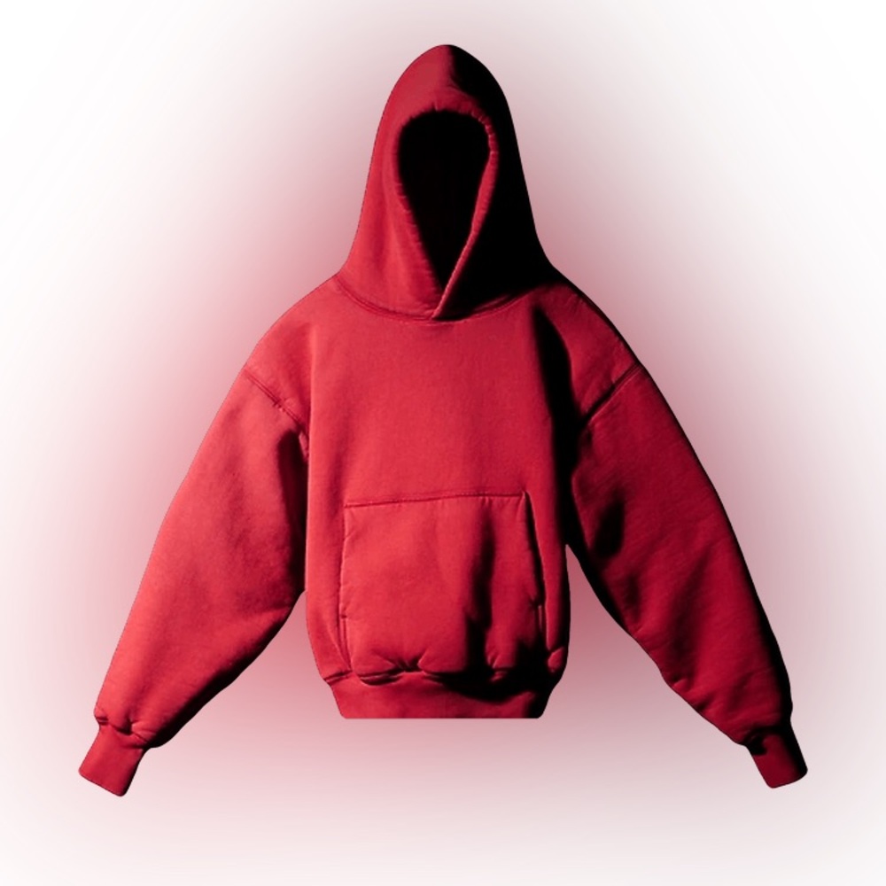Yeezy Gap FW21 Hoodie 'Red' - "Perfect Hoodie" - Brand New